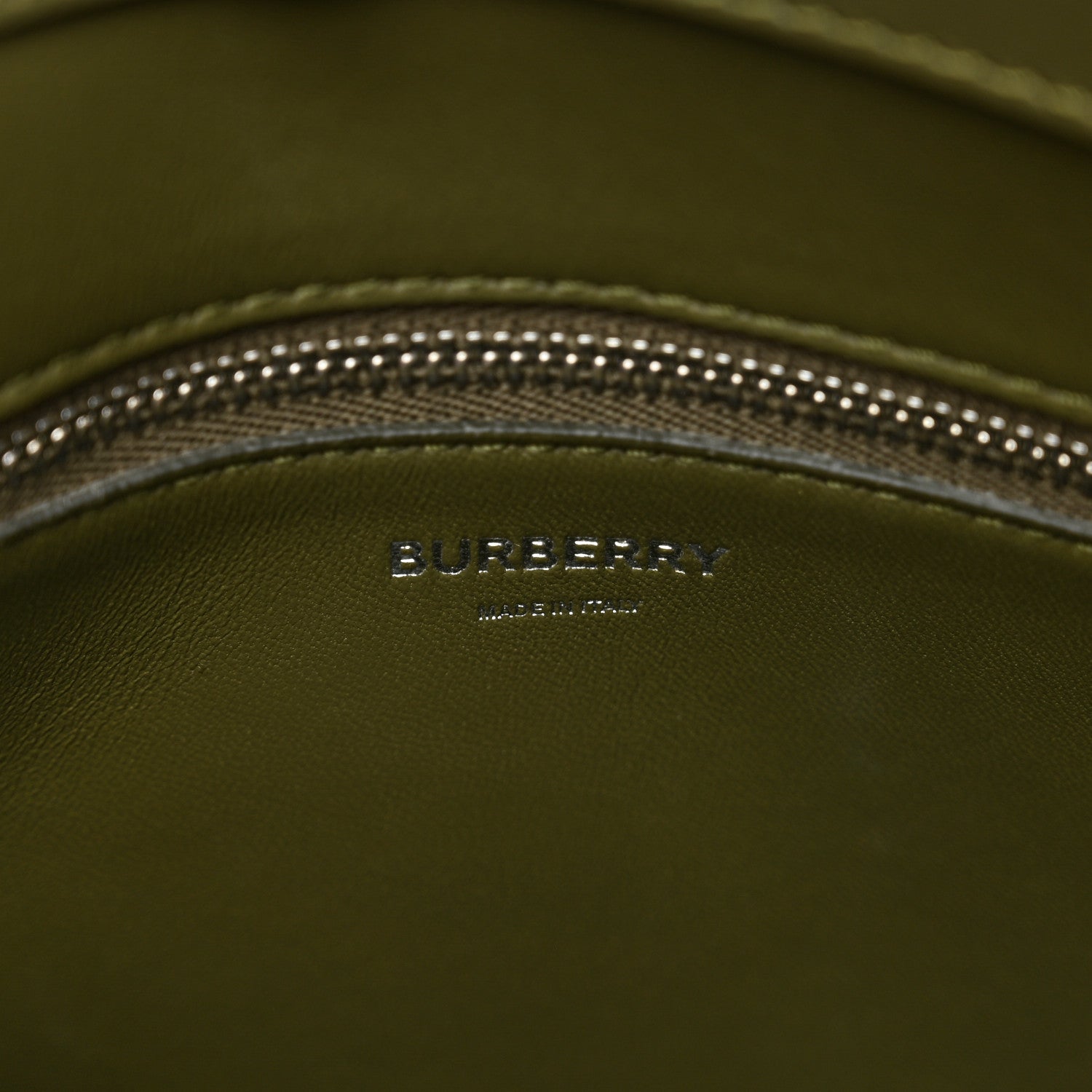 Burberry Calfskin Camouflage Mini Pocket Bag Green 7 of 9
