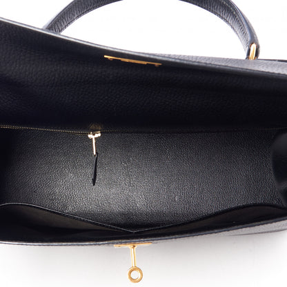 Hermes Ardennes Kelly Sellier 35 Black 14 of 37