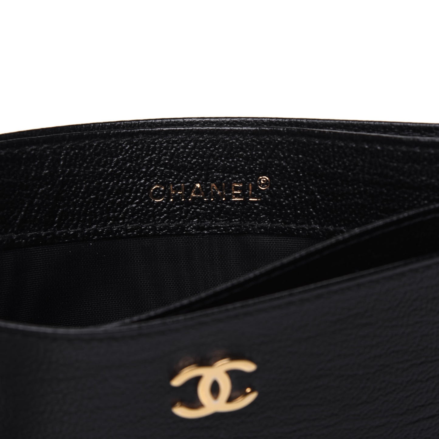 Goatskin CC Wallet Black