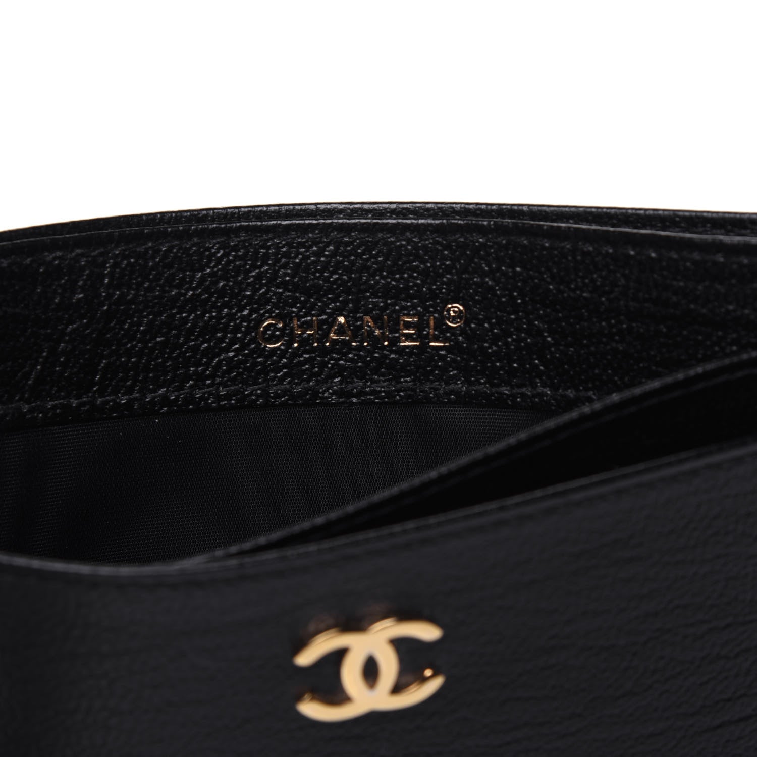 Chanel Goatskin CC Wallet Black 6 of 11