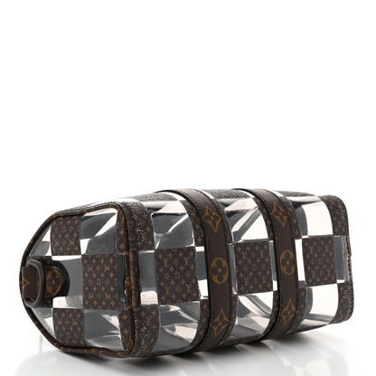 Louis Vuitton PVC Monogram Chess Keepall Bandouliere 25 4 of 11