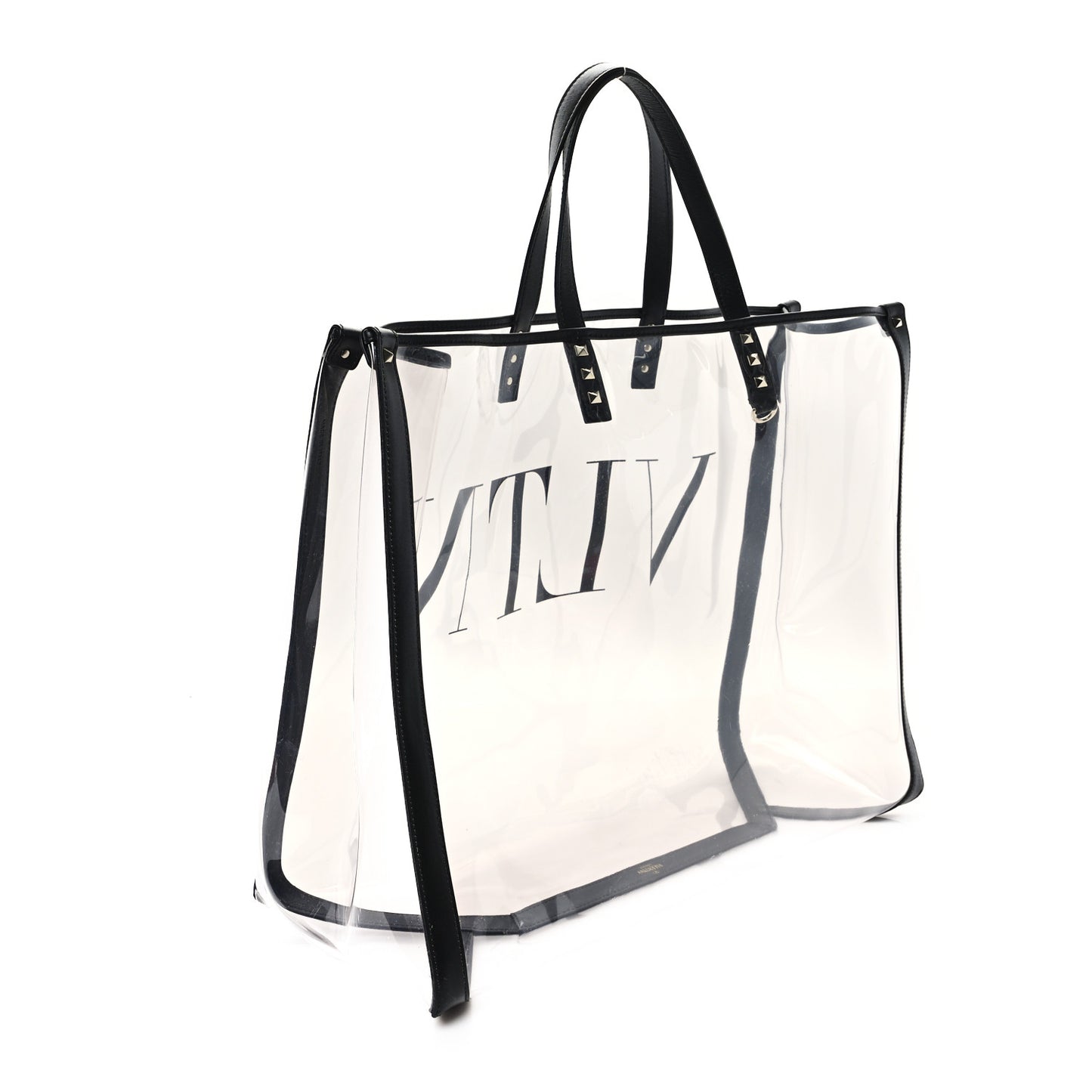 Plexy VLTN Large Shopping Bag Transparent