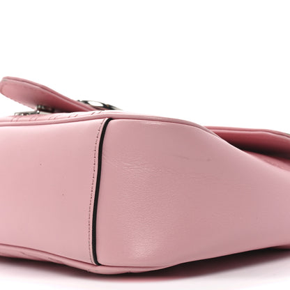 Gucci Calfskin Matelasse Small GG Marmont Shoulder Bag Wild Rose 10 of 10