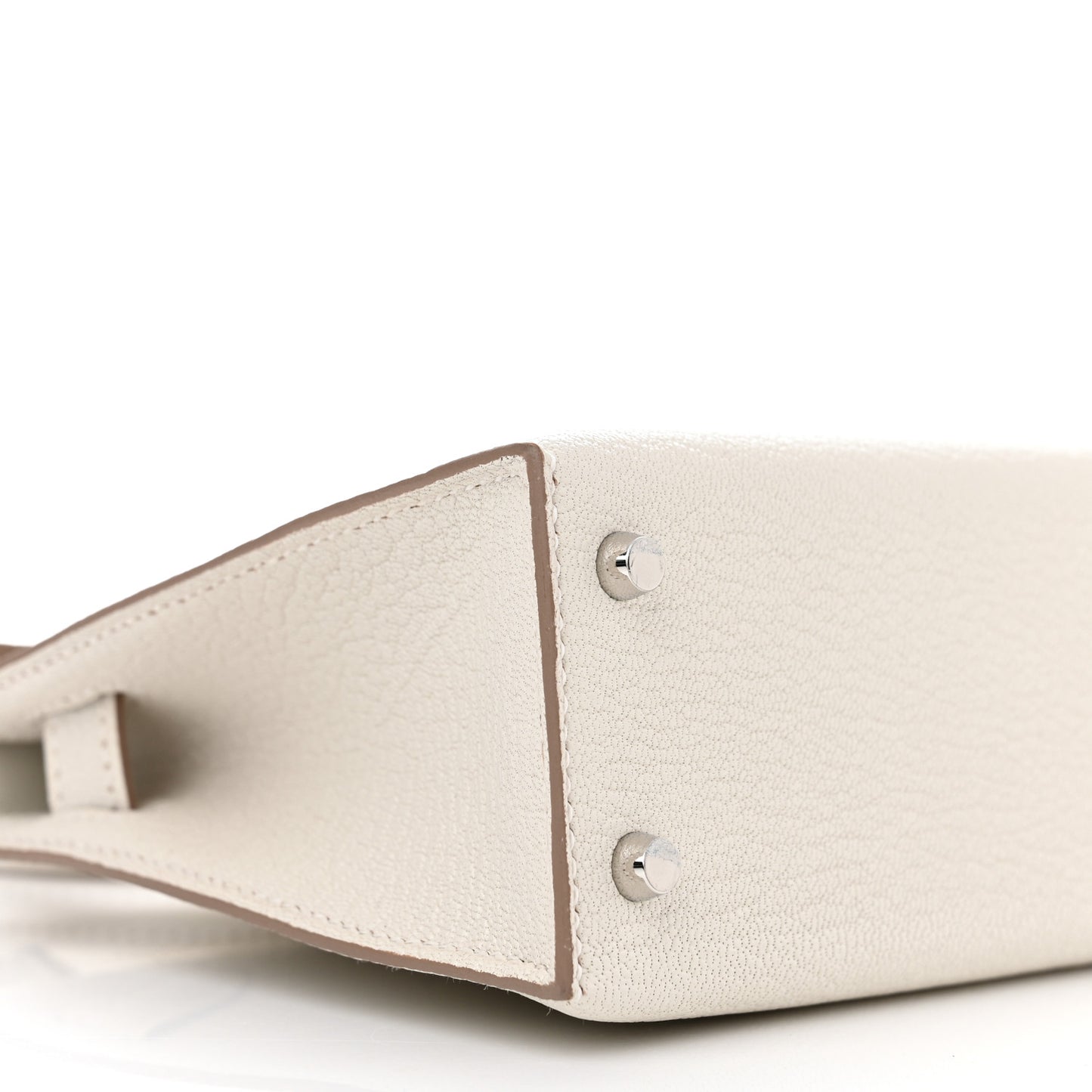 Chevre Mysore Mini Kelly Sellier 20 Mushroom