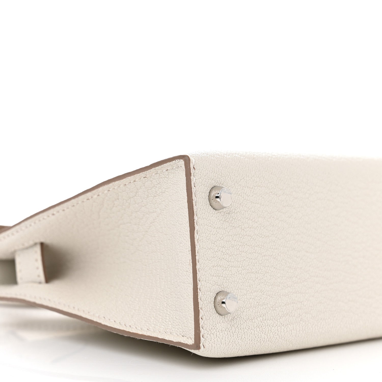 Hermes Chevre Mysore Mini Kelly Sellier 20 Mushroom 9 of 11