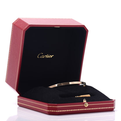 Cartier 18K Yellow Gold Small LOVE Bracelet 19 5 of 5
