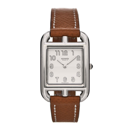 Hermes Stainless Steel Epsom 23mm Cape Cod Quartz Watch Gold 1 of 5