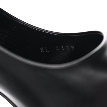 Louis Vuitton Calfskin Call Back Pumps 40 Black 9 of 12