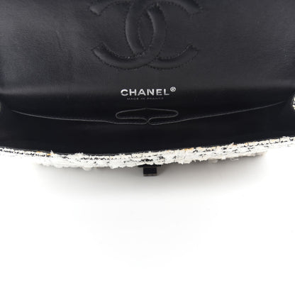 Chanel Tweed Garden Party 2.55 Reissue 225 Flap White Multicolor 5 of 22