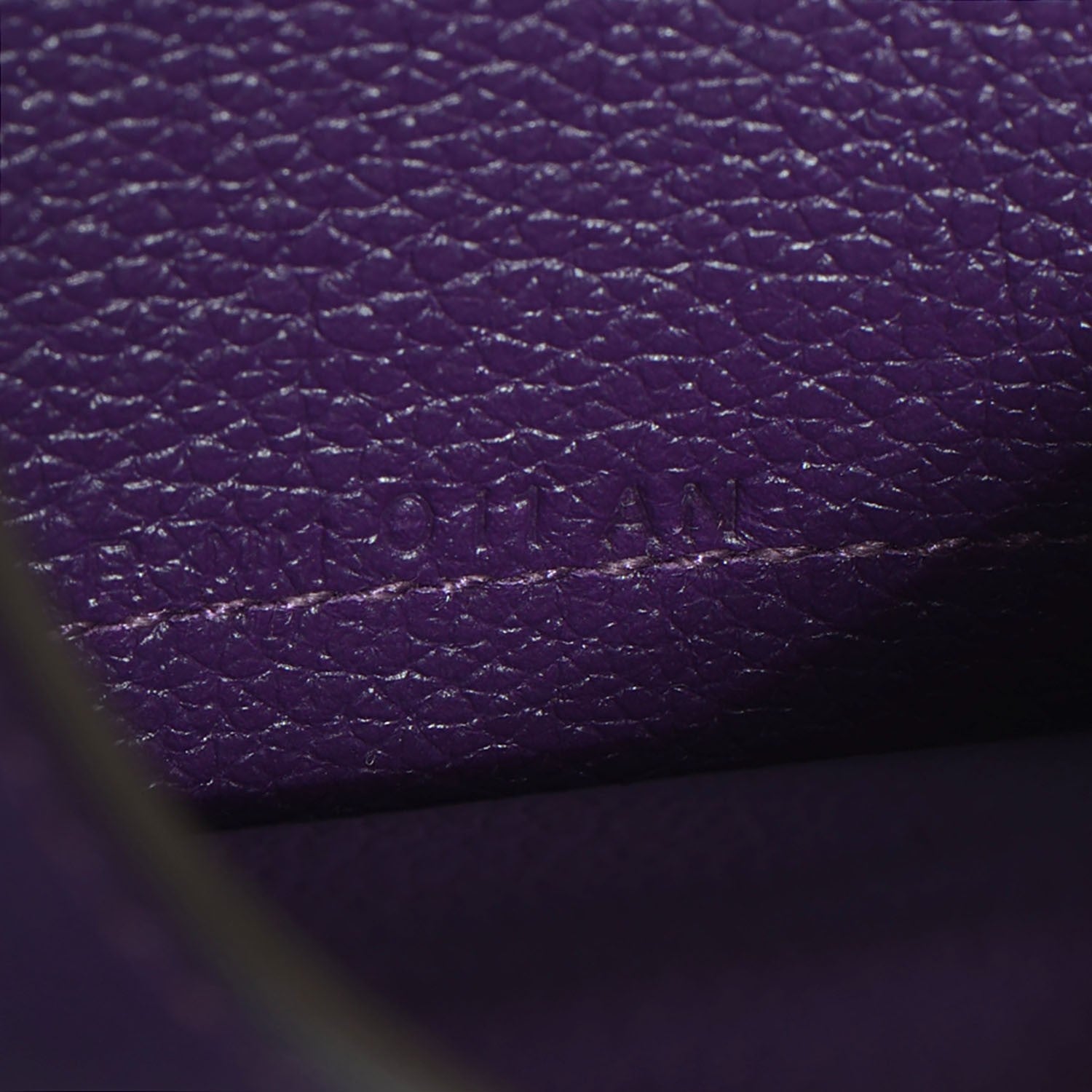 Hermes Veau Evercolor Mini Convoyeur Ultraviolet 7 of 11