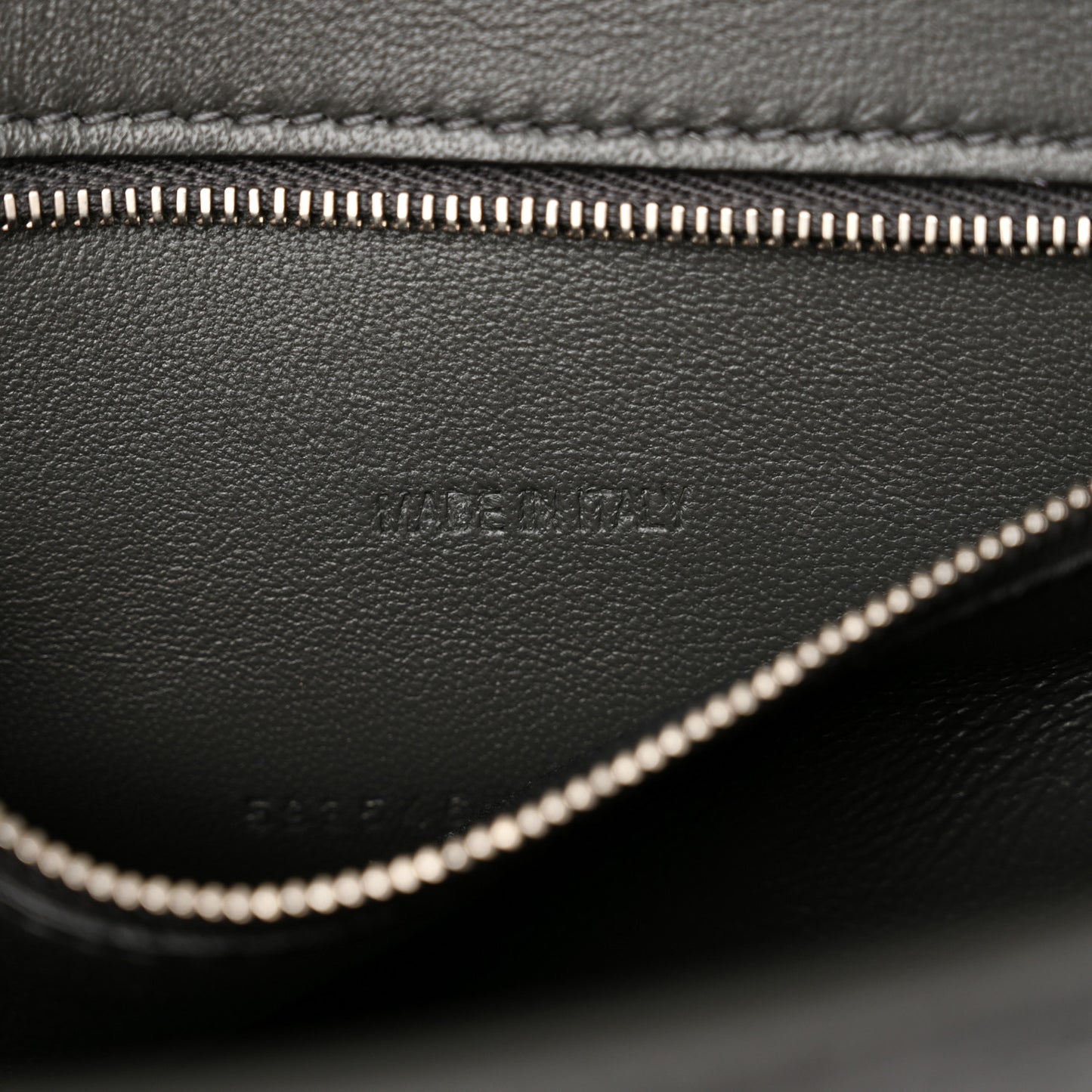 Shiny Calfskin Crocodile Embossed Small Hourglass Top Handle Bag Dark Grey