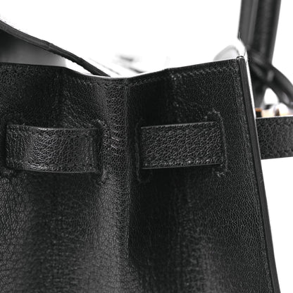Hermes Chevre Chamkila Birkin Sellier 25 Bambou Black 13 of 31