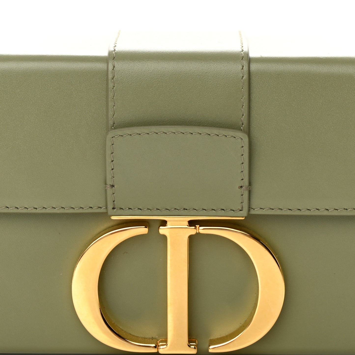 Box Calfskin 30 Montaigne Box Bag Mint Green