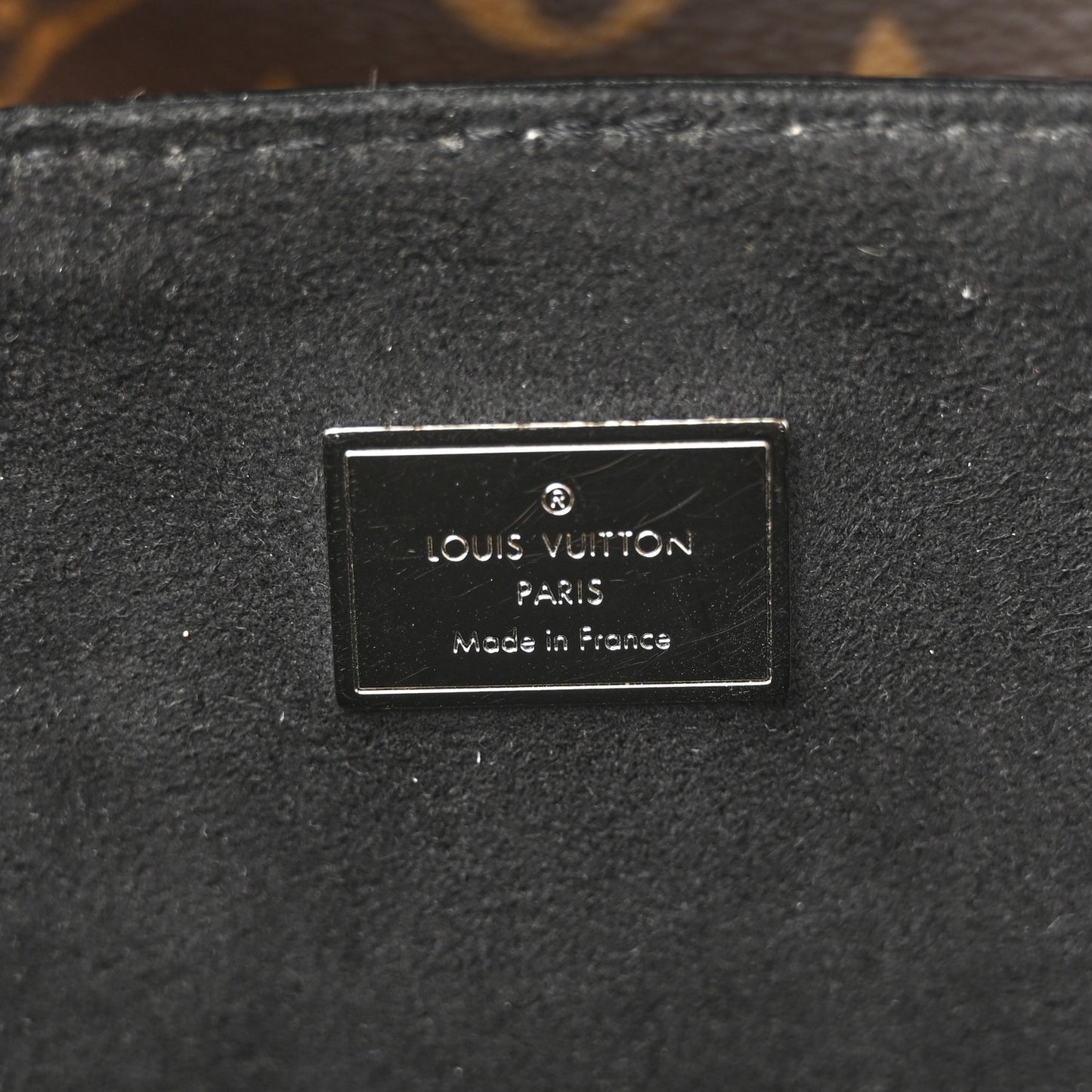Patent Monogram Hot Springs Backpack Black