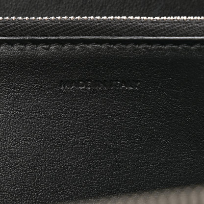 Celine Calfskin Large Zip Around Multifunction Wallet Black 7 of 8
