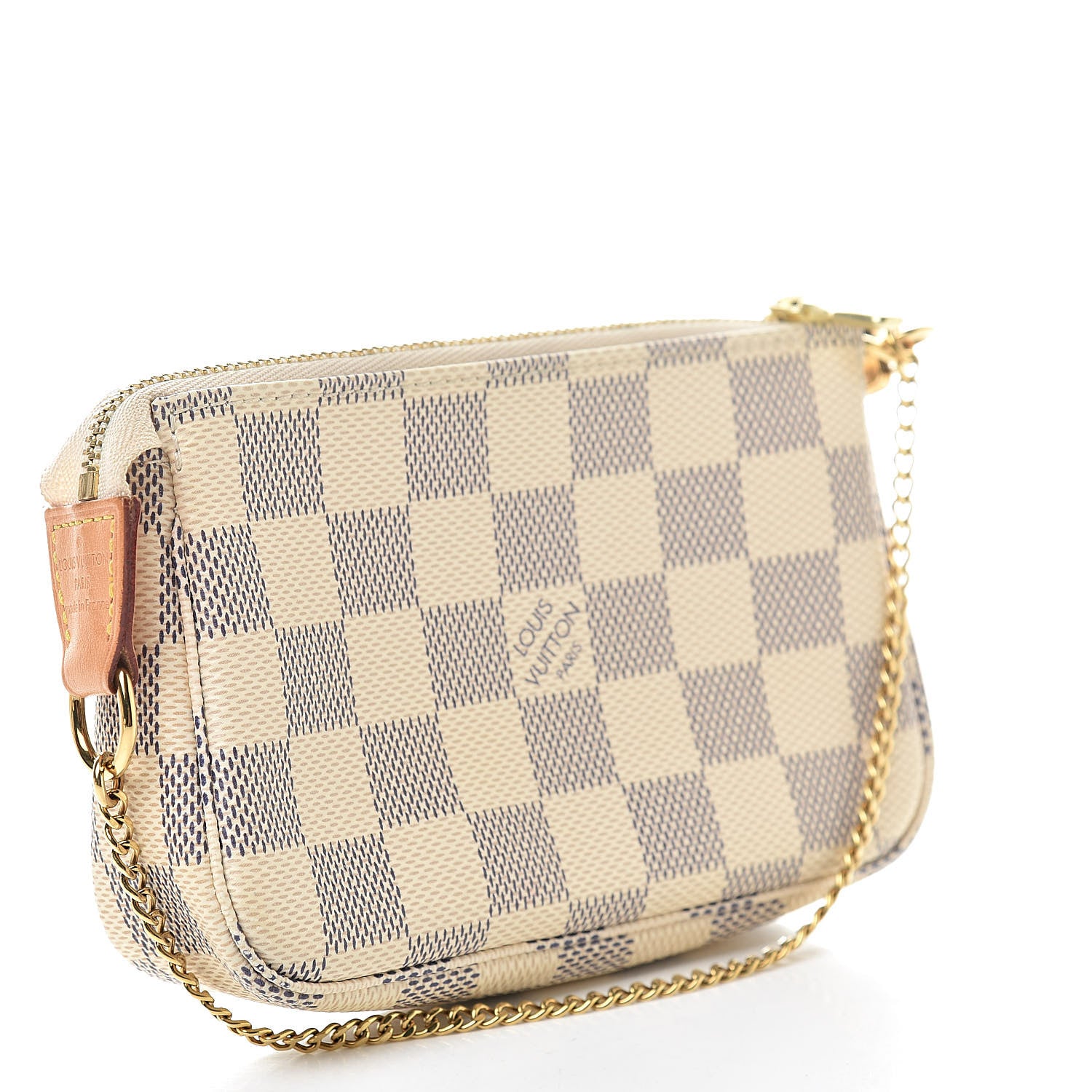 Louis Vuitton Damier Azur Mini Pochette Accessories 3 of 8