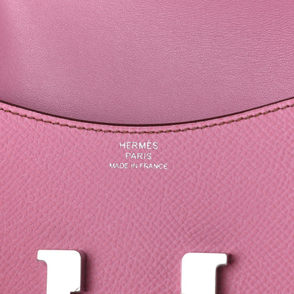 Hermes Epsom Constance Slim Wallet 5P Pink 5 of 7