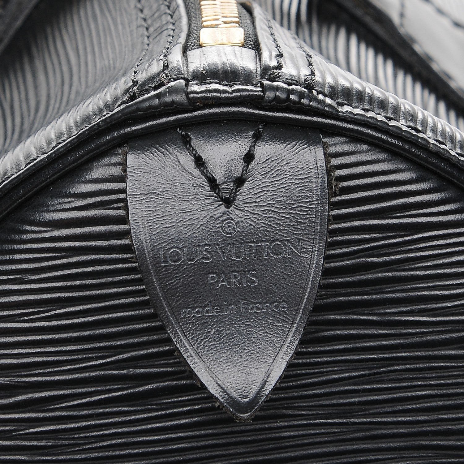 Louis Vuitton Epi Speedy 30 Black 6 of 8