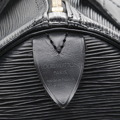 Louis Vuitton Epi Speedy 30 Black 6 of 8