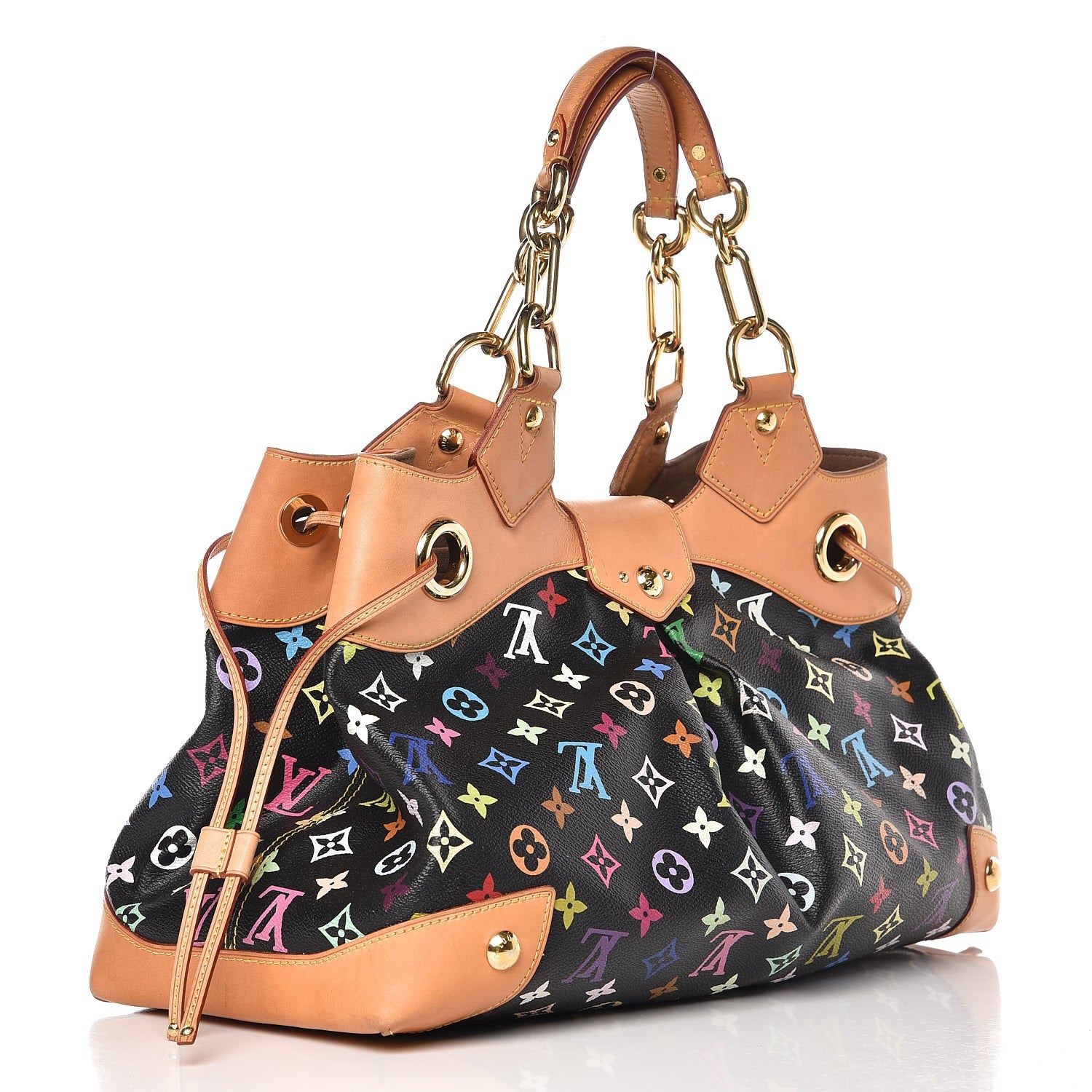 Louis Vuitton Monogram Multicolor Ursula Black 3 of 8