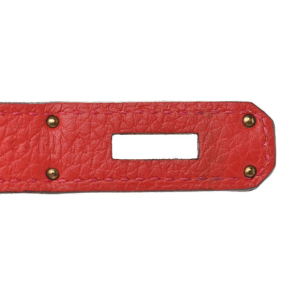 Hermes Togo Birkin 30 Rouge Casaque 7 of 12