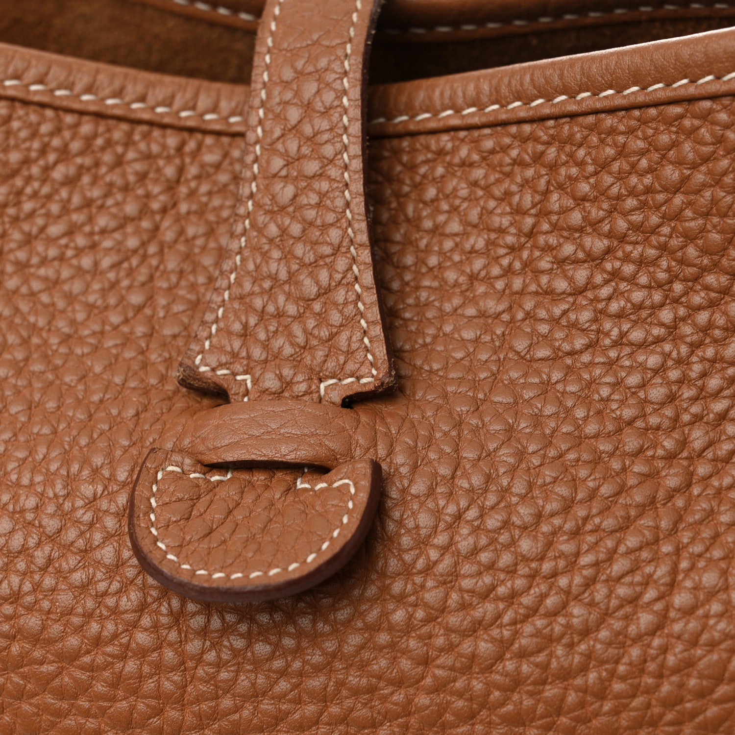 Hermes Taurillon Clemence Evelyne II PM Gold 13 of 18