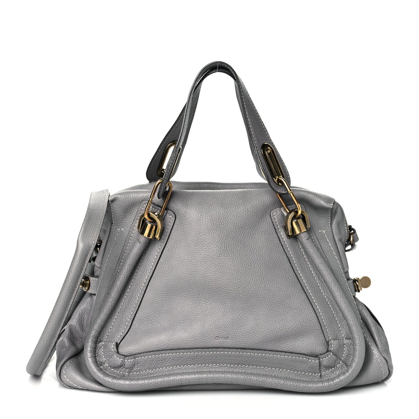Calfskin Medium Paraty Cashmere Grey