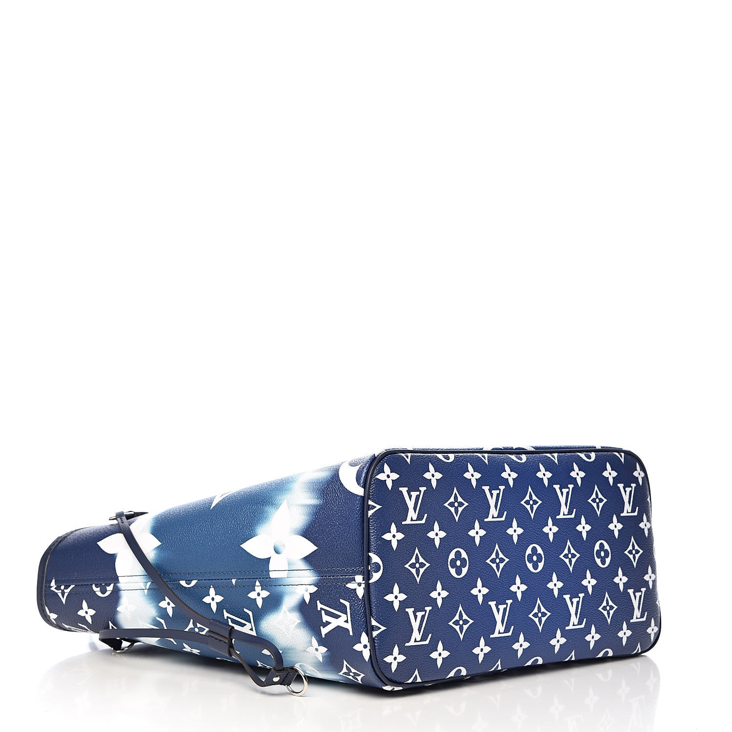 Louis Vuitton Monogram Escale Neverfull MM Blue 4 of 12