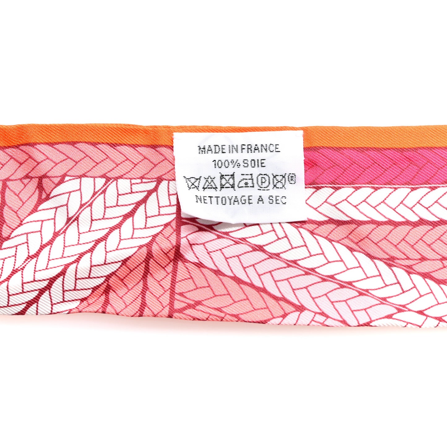 Silk Tresses H Twilly Rose Vif Orange White