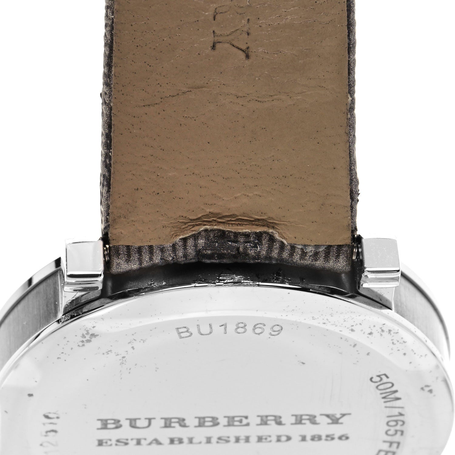 Burberry Stainless Steel Calfskin 38mm Heritage Nova Check Quartz Watch BU1869 6 of 6