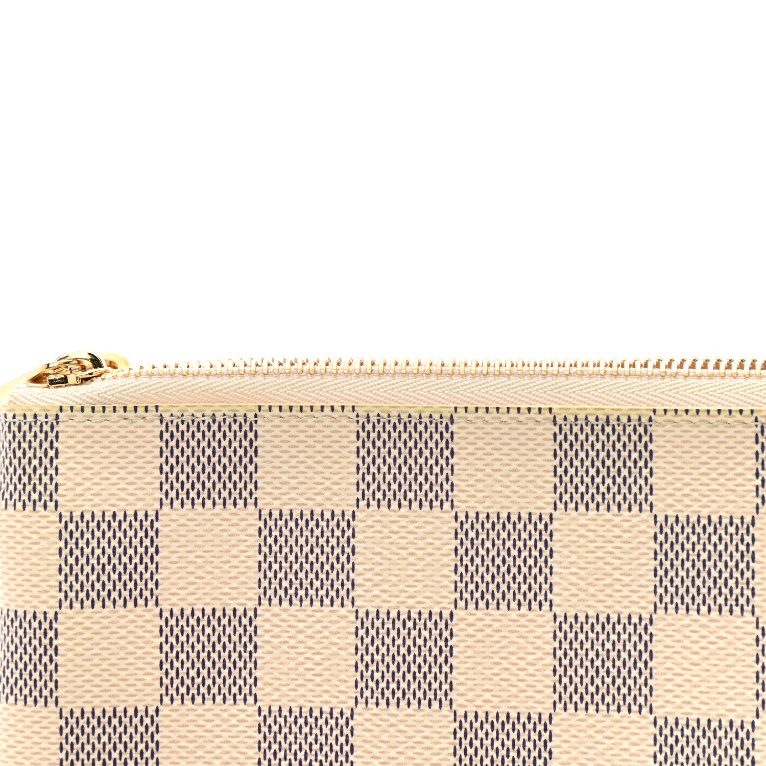 Louis Vuitton Damier Azur Double Zip Pochette 10 of 12