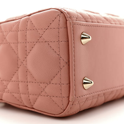 Christian Dior Lambskin Cannage Small My ABCDior Lady Dior Blush 8 of 11