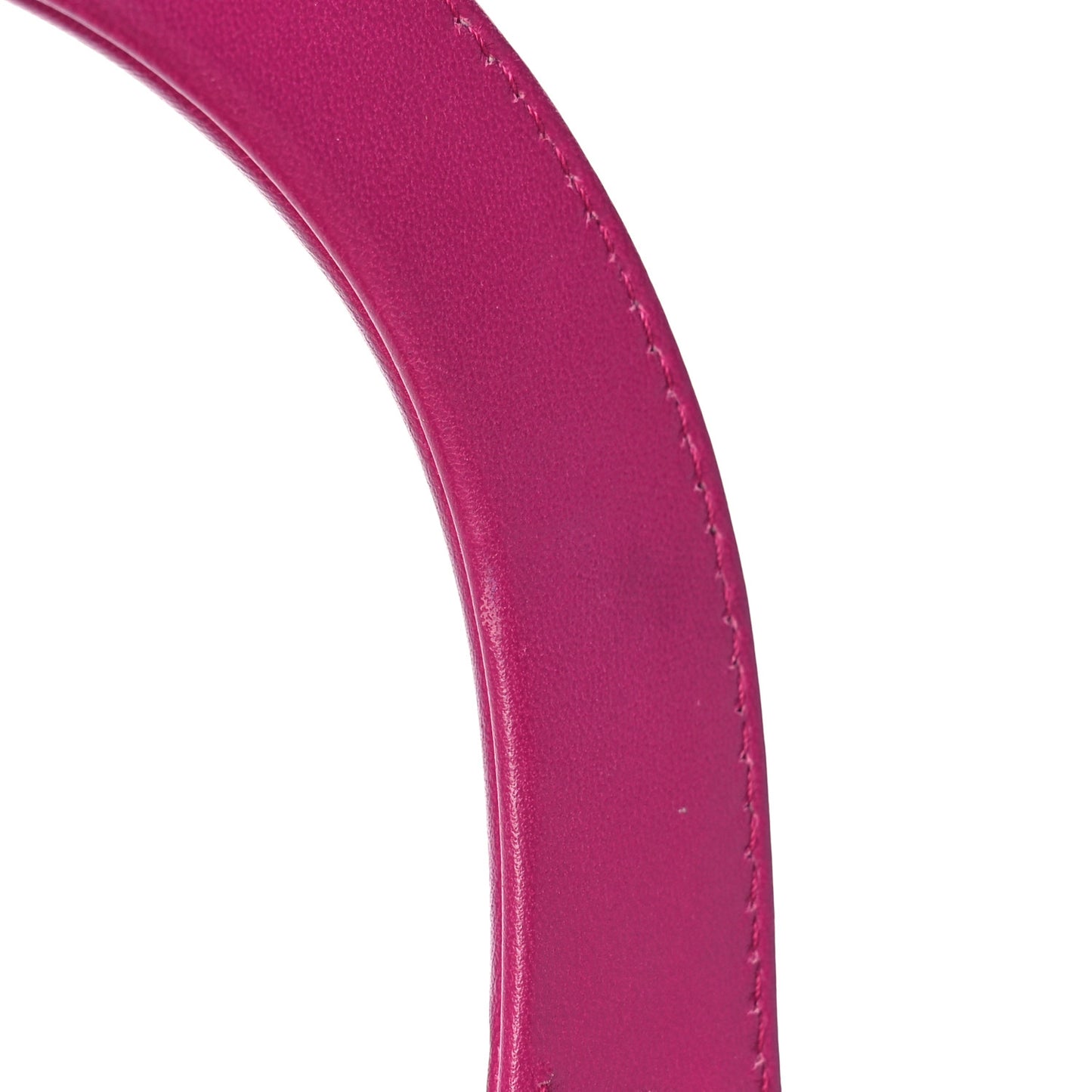 Lambskin Cannage Medium Lady Dior Fuchsia