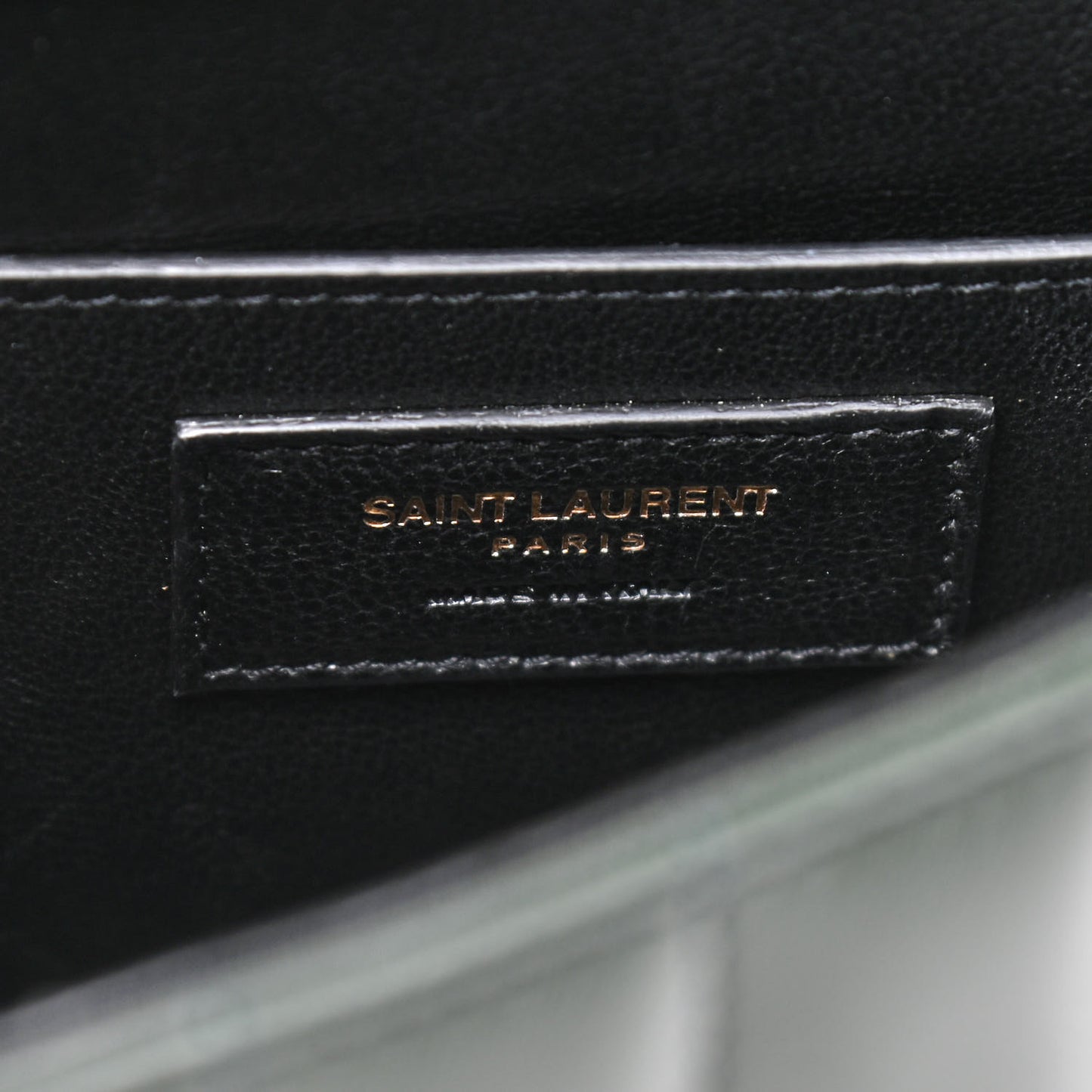 Lambskin Matelasse Monogram Medium Vicky Chain Bag Algae