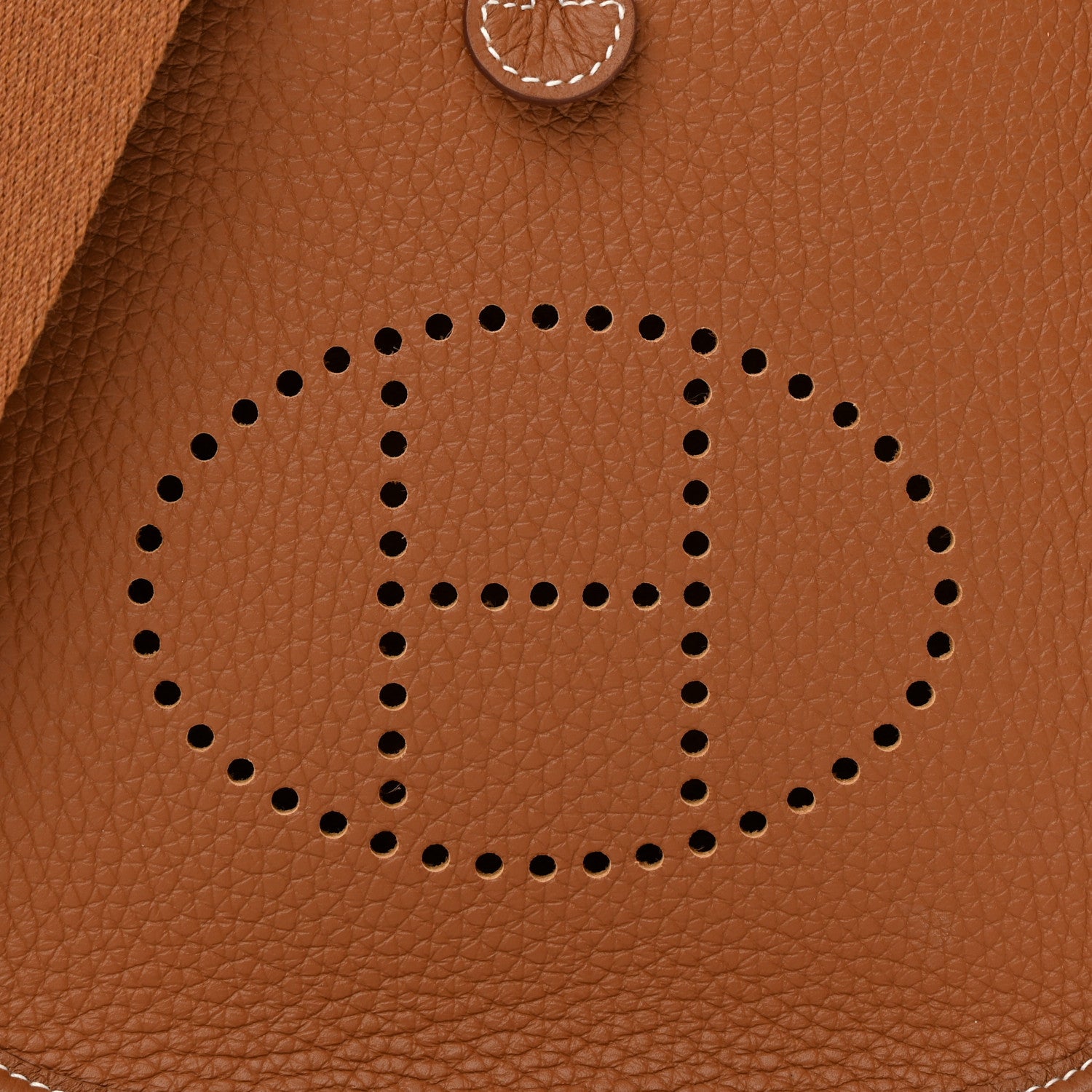 Hermes Taurillon Clemence Evelyne TPM Gold 8 of 11