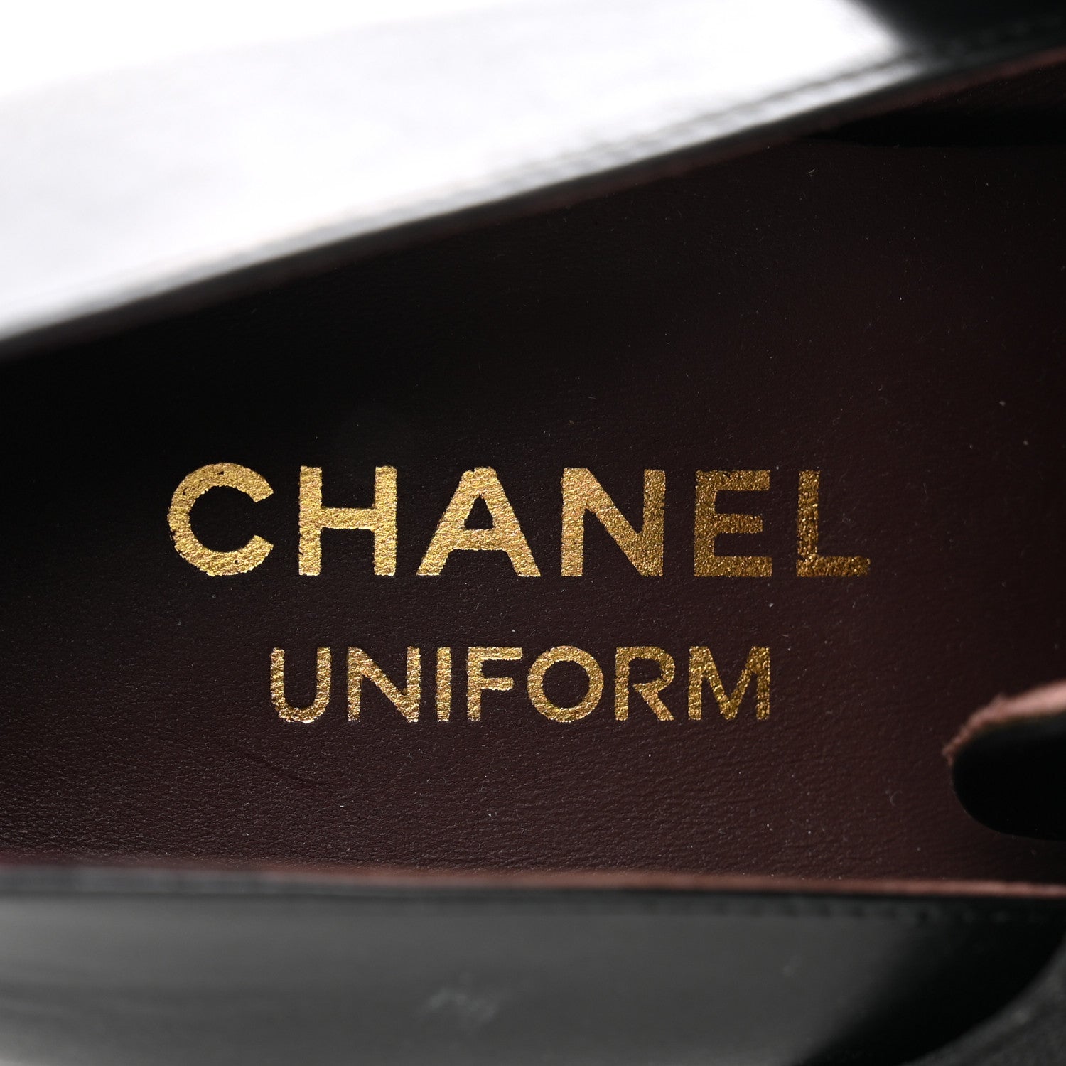 Chanel Calfskin Elastic Lace Up Cap Toe CC Loafers 38 Black 5 of 11