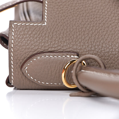Hermes Togo Kelly Retourne 28 Etoupe 27 of 38