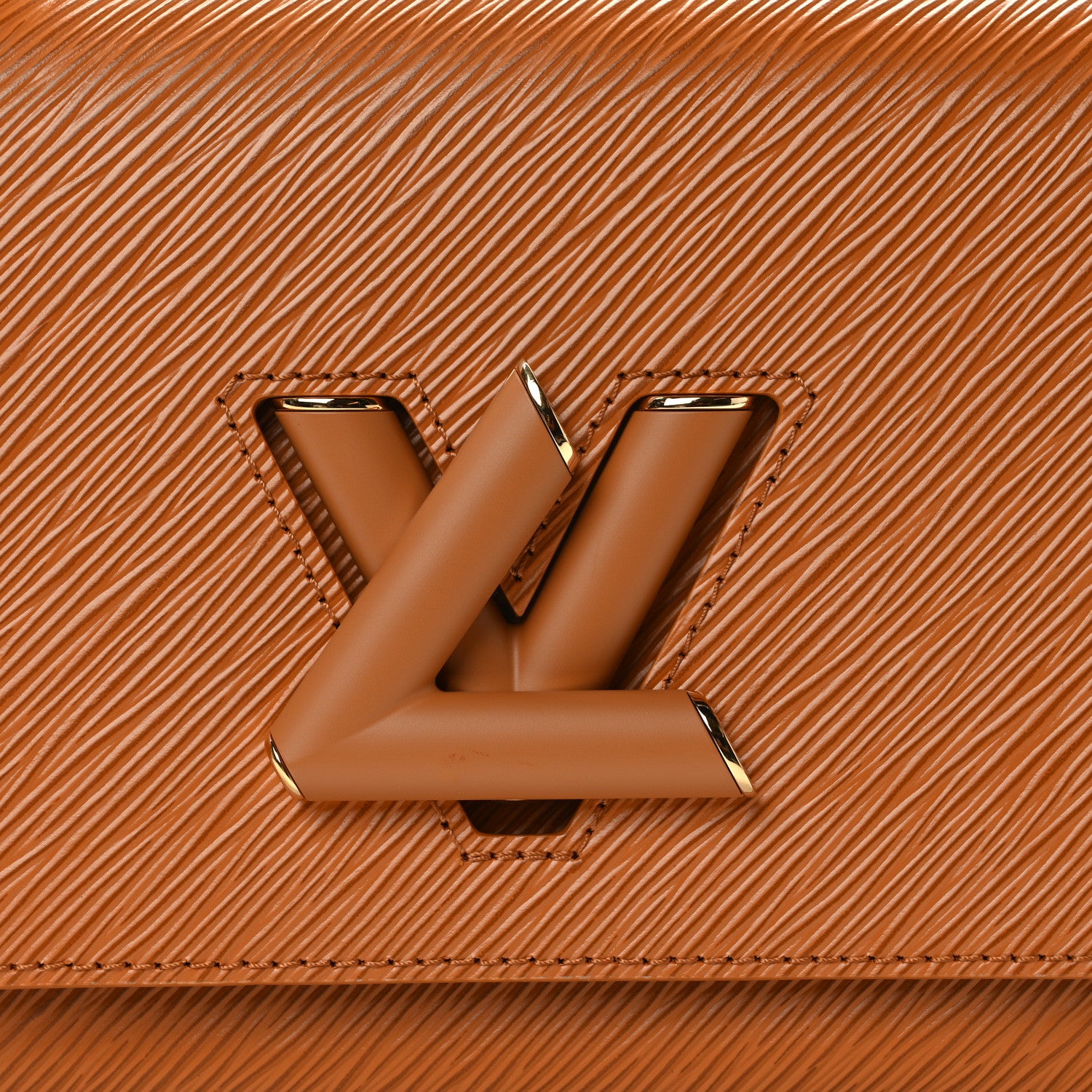 Louis Vuitton Epi Twist Shoulder Bag MM Gold Miel 8 of 12