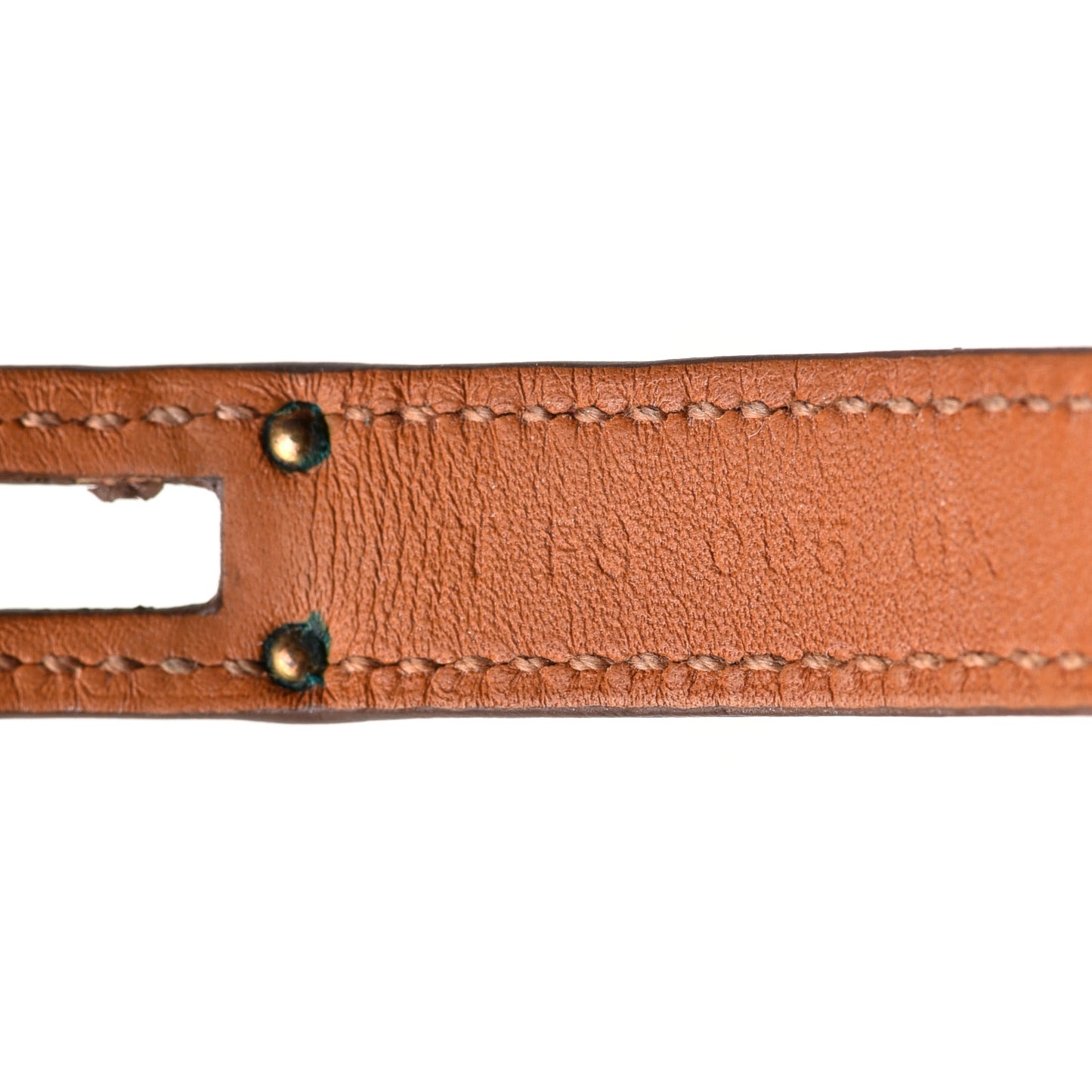 Epsom Kelly Double Tour Bracelet S Rouge Pivoine