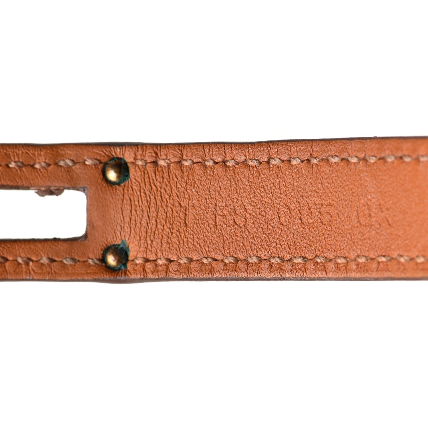 Hermes Epsom Kelly Double Tour Bracelet S Rouge Pivoine 6 of 8