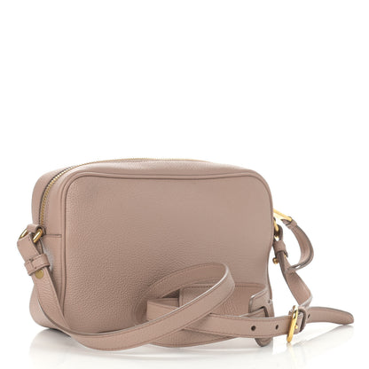Prada Vitello Phenix Camera Bag Cipria 2 of 14