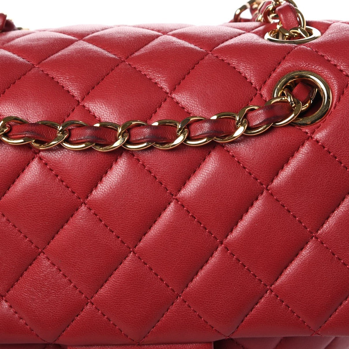 Lambskin Quilted Small Urban Spirit Backpack Dark Pink