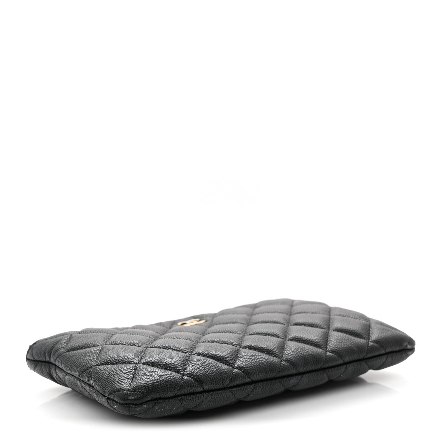 Chanel Caviar Quilted Cosmetic Case Black 4 of 8