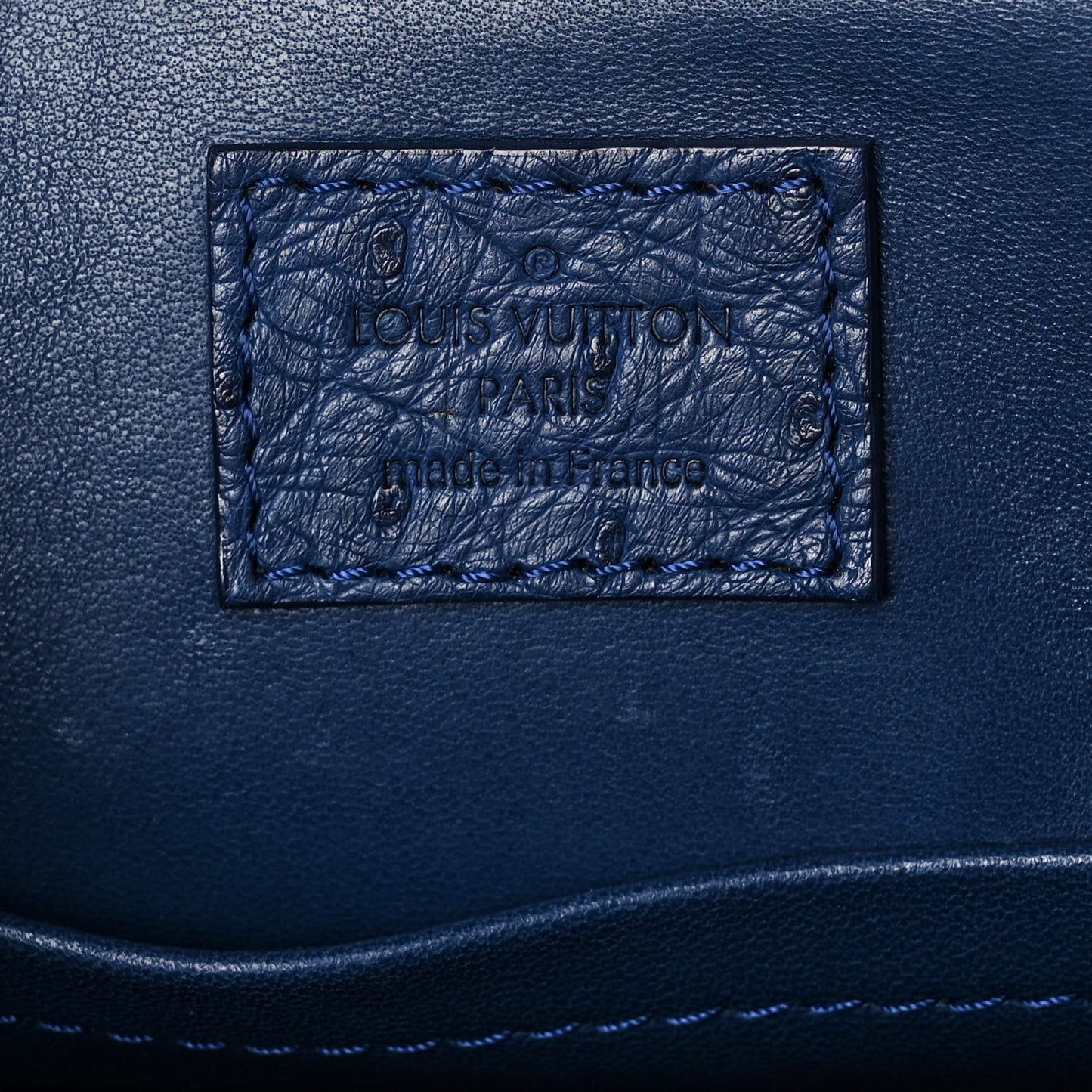 Ostrich Alma BB Indigo