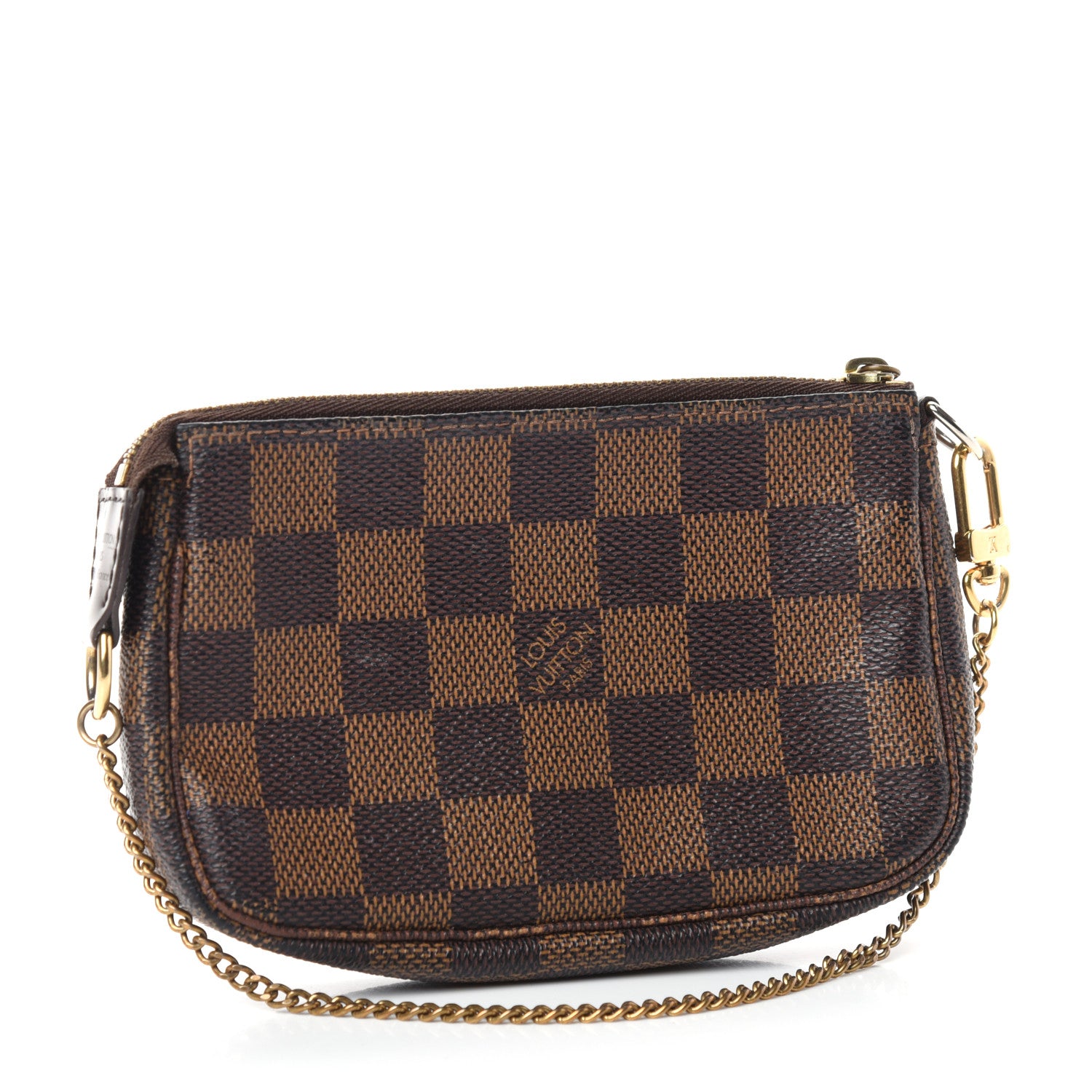Louis Vuitton Damier Ebene Mini Pochette Accessories 3 of 7