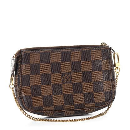 Louis Vuitton Damier Ebene Mini Pochette Accessories 3 of 7