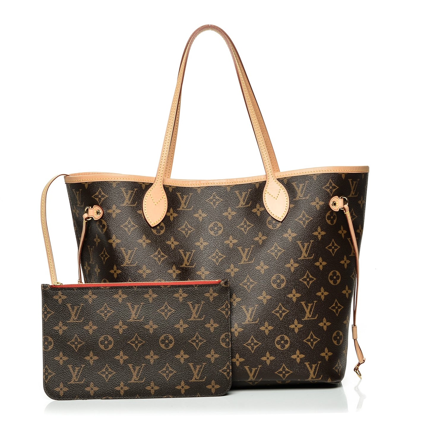 Monogram Neo Neverfull MM Cherry