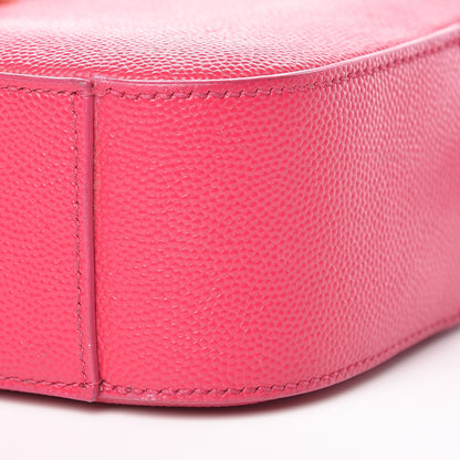 Saint Laurent Grain De Poudre Small Classic Monogram Camera Bag Bubblegum 9 of 12