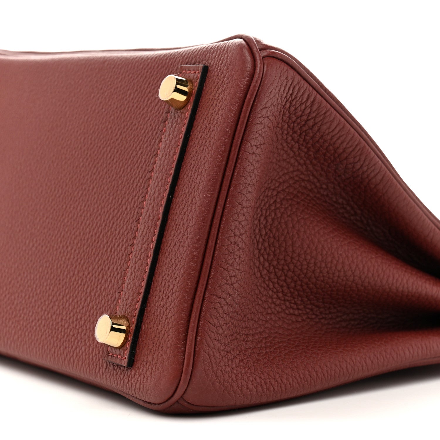 Hermes Togo Birkin 25 Rouge H 10 of 12