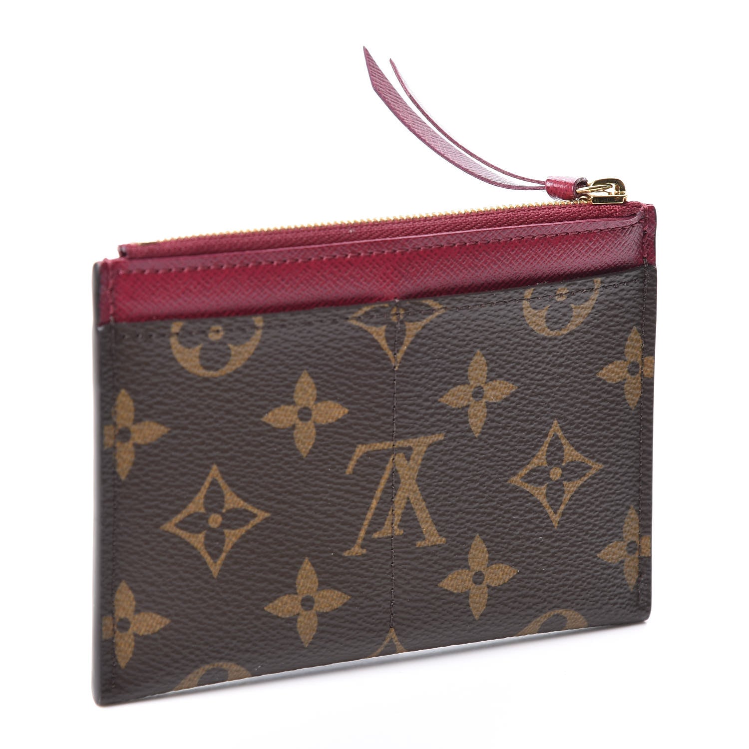 Louis Vuitton Monogram Zipped Card Holder Fuchsia 2 of 7